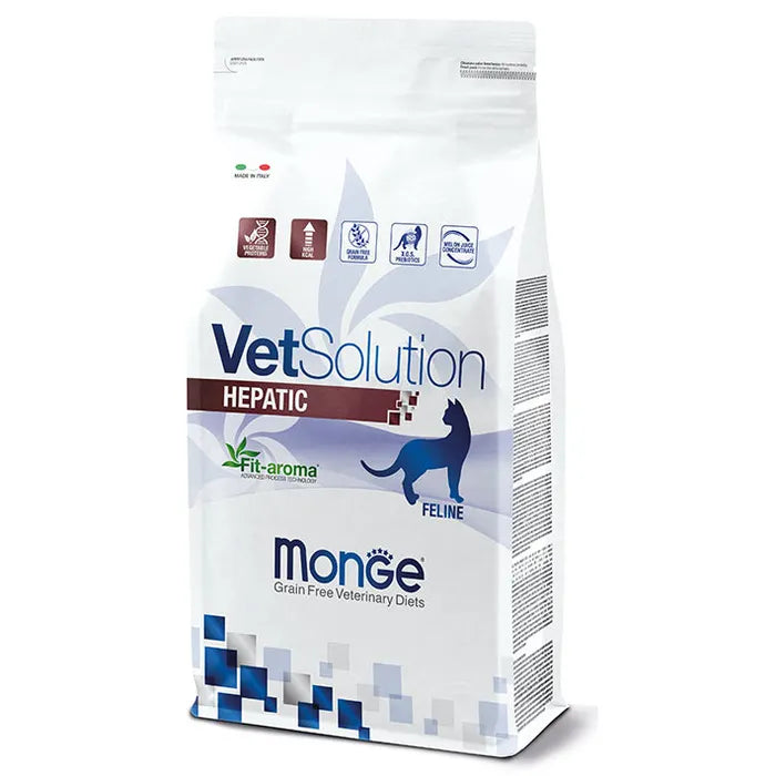 Monge Vetsolution Hepatic 1,5 Kg - Cibo Secco per Gatti Monge Vetsolution Hepatic 1,5 Kg - Cibo Secco per Gatti